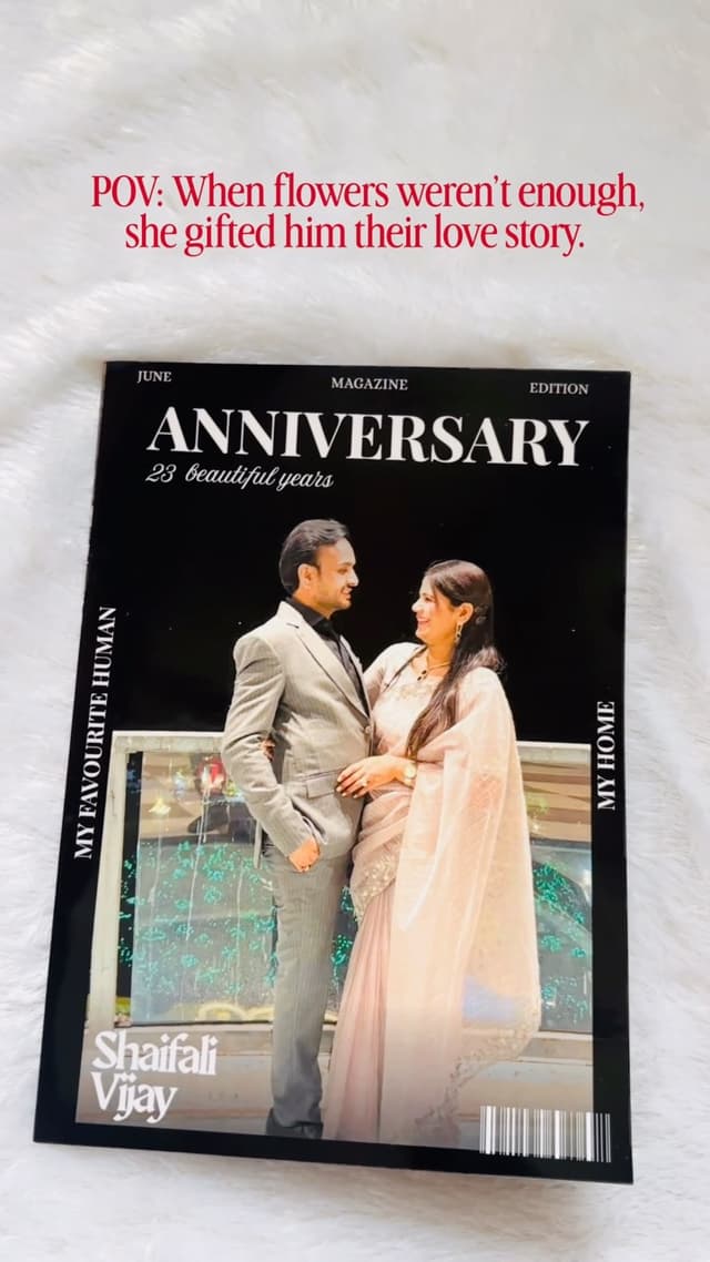Personalized Celebration Magazine