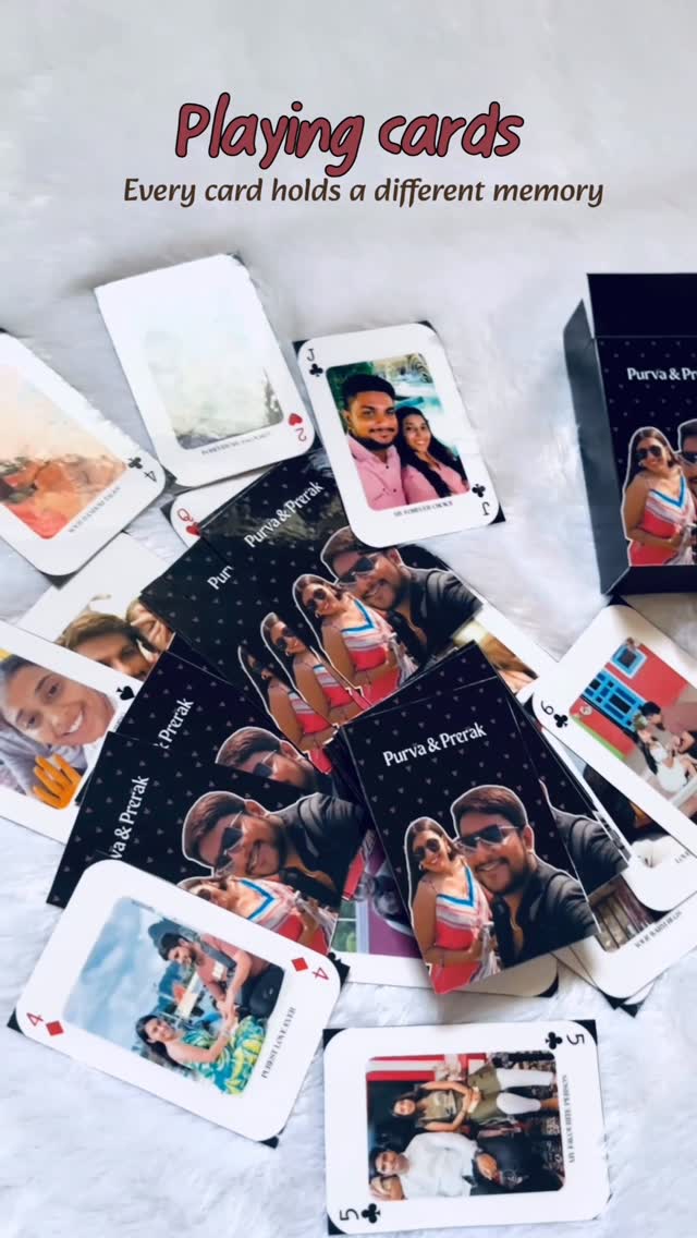 Personalized Photo Playing Cards